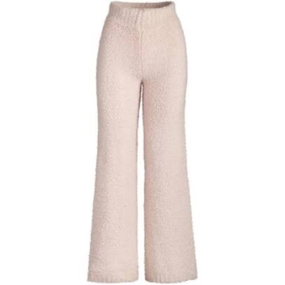 Skims cozy knit pants L/XL Pink
